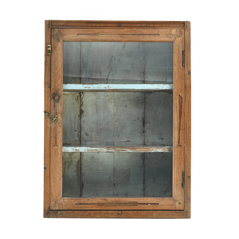 Petite vitrine en bois | Mes Découvertes - Julien Cohen Affaire Conclue