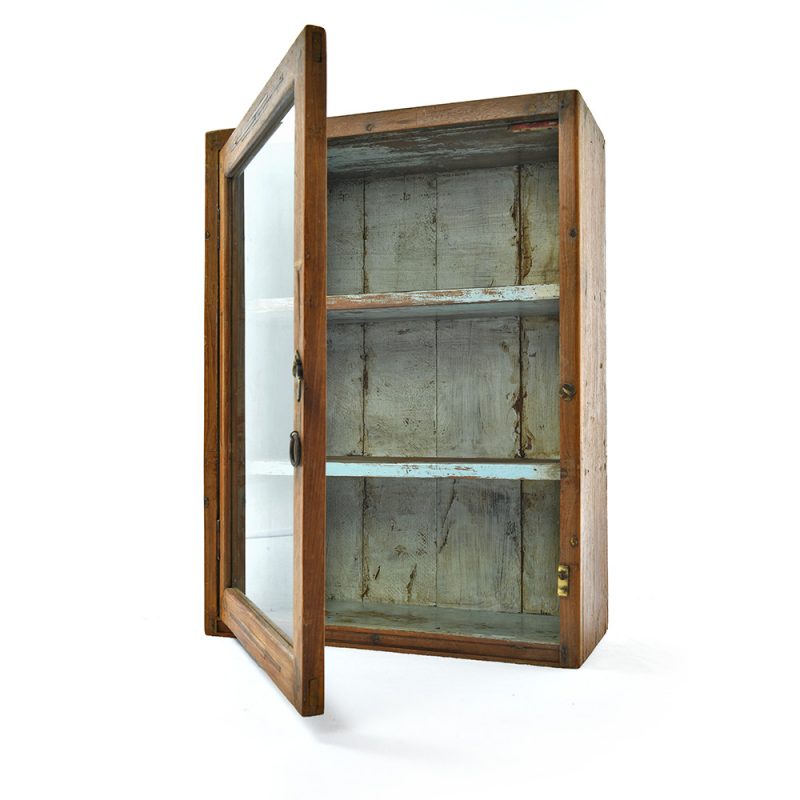 Petite vitrine en bois | Mes Découvertes - Julien Cohen Affaire Conclue