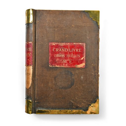 Grand livre de comptes Giron Frères de 1892 - Cabinet de Curiosité - Mes Découvertes