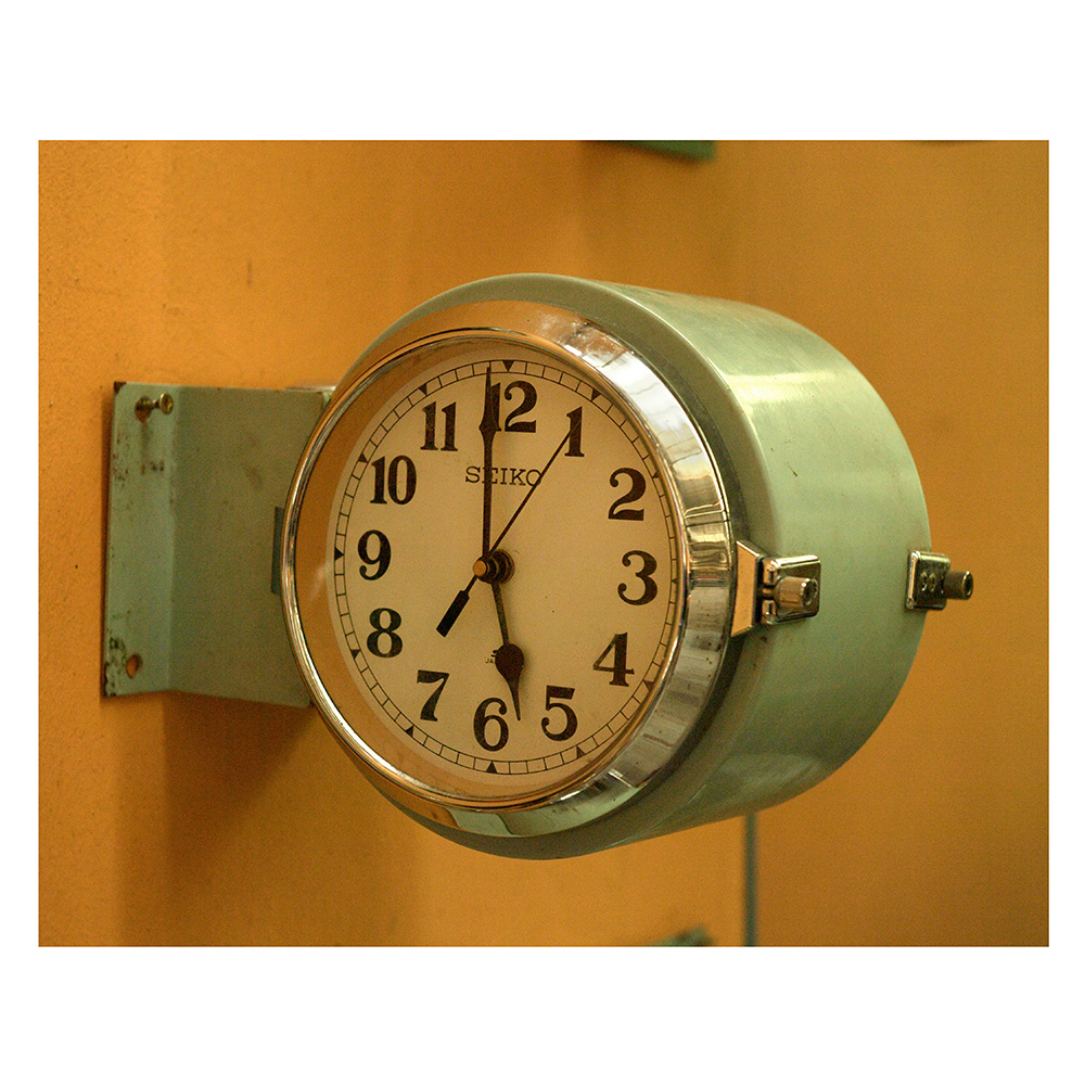 Sharplace Horloge de Marine Navigation en Métal Horloge Bateau Horloge Vintage en Métal