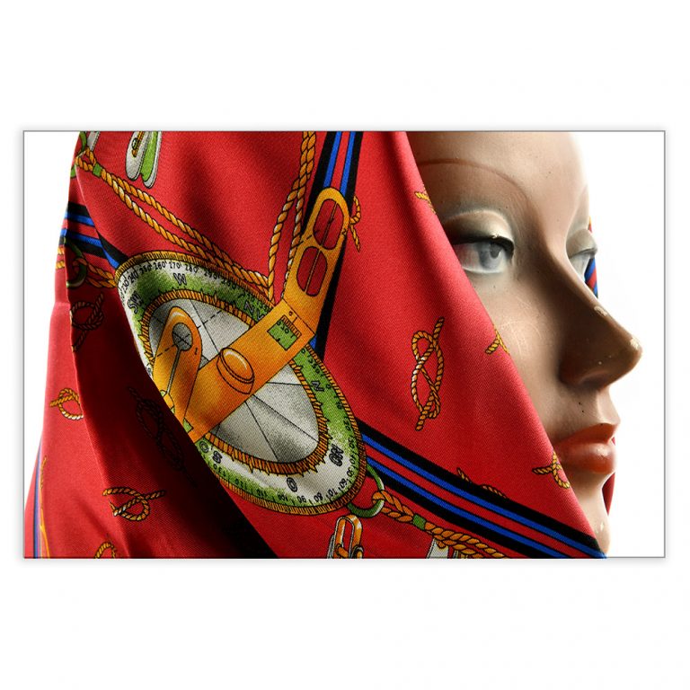Foulard En Soie Pierre BALMAIN - Multicouleur - Occasion