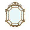 Grand miroir à parecloses époque Napoleon III