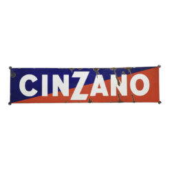 Plaque émaillée Cinzano