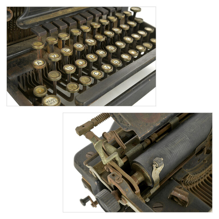 Machine à écrire Remington (27 x 37 x 40cm) | Mes Découvertes - Julien ...